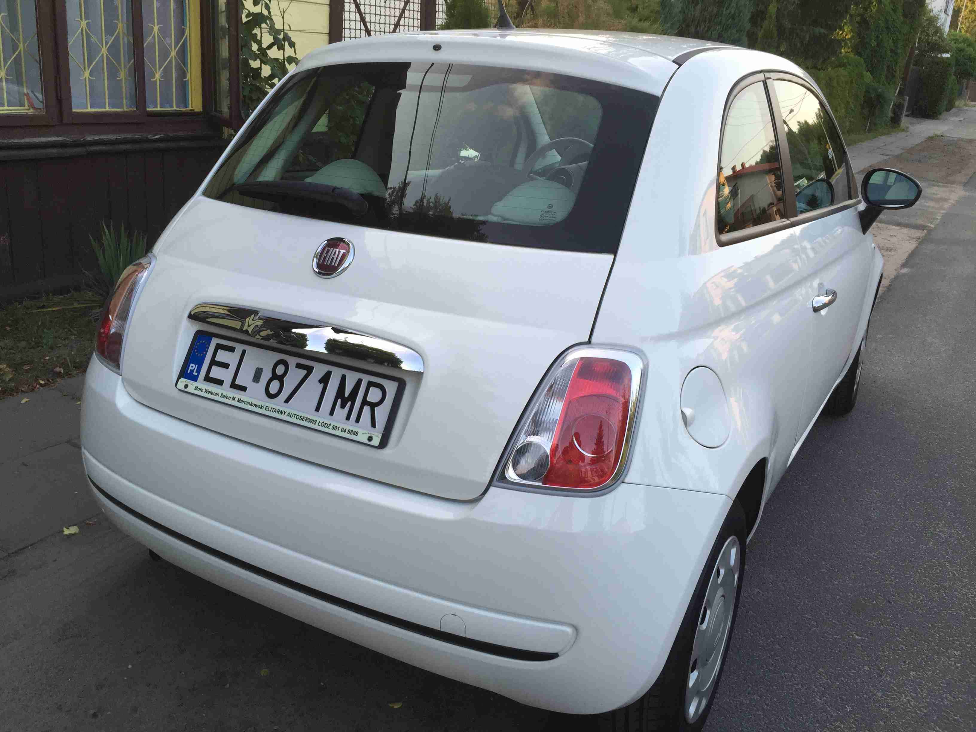 Fiat 500 Biały