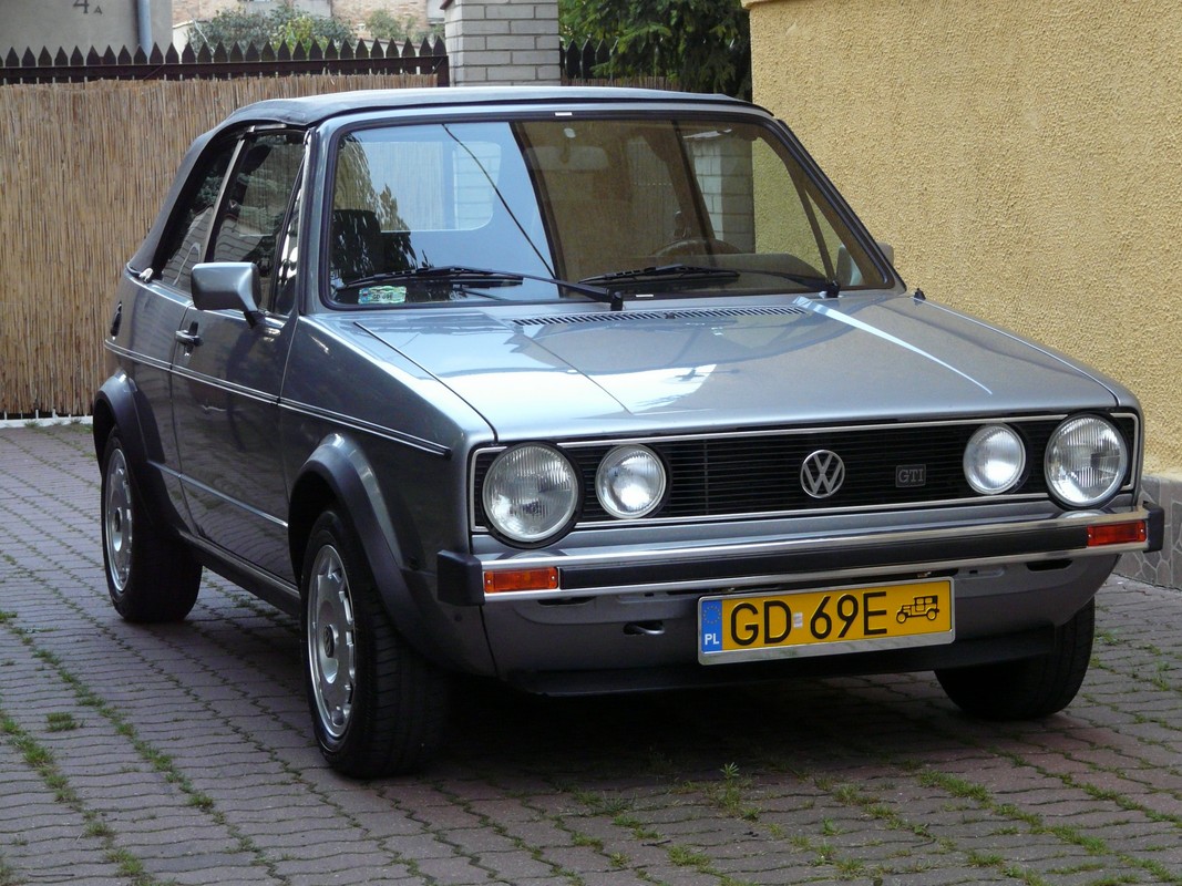 Volkswagen Golf I cabrio